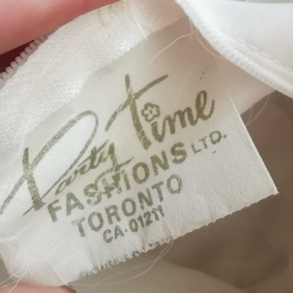 Vintage 60s Wedding Dress Long Veil Train Ruffles Floral Lace Barbie Pink 1960 - Picture 15 of 16